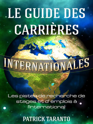 cover image of Le guide des carrières internationales